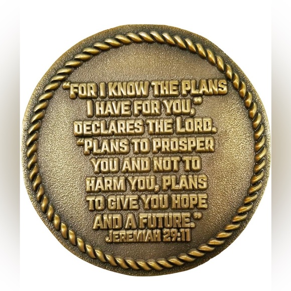 Anchored in Christ Coin, Bulk. The Lord is My Rock, I Know The Plans I Have for - Picture 2 of 5